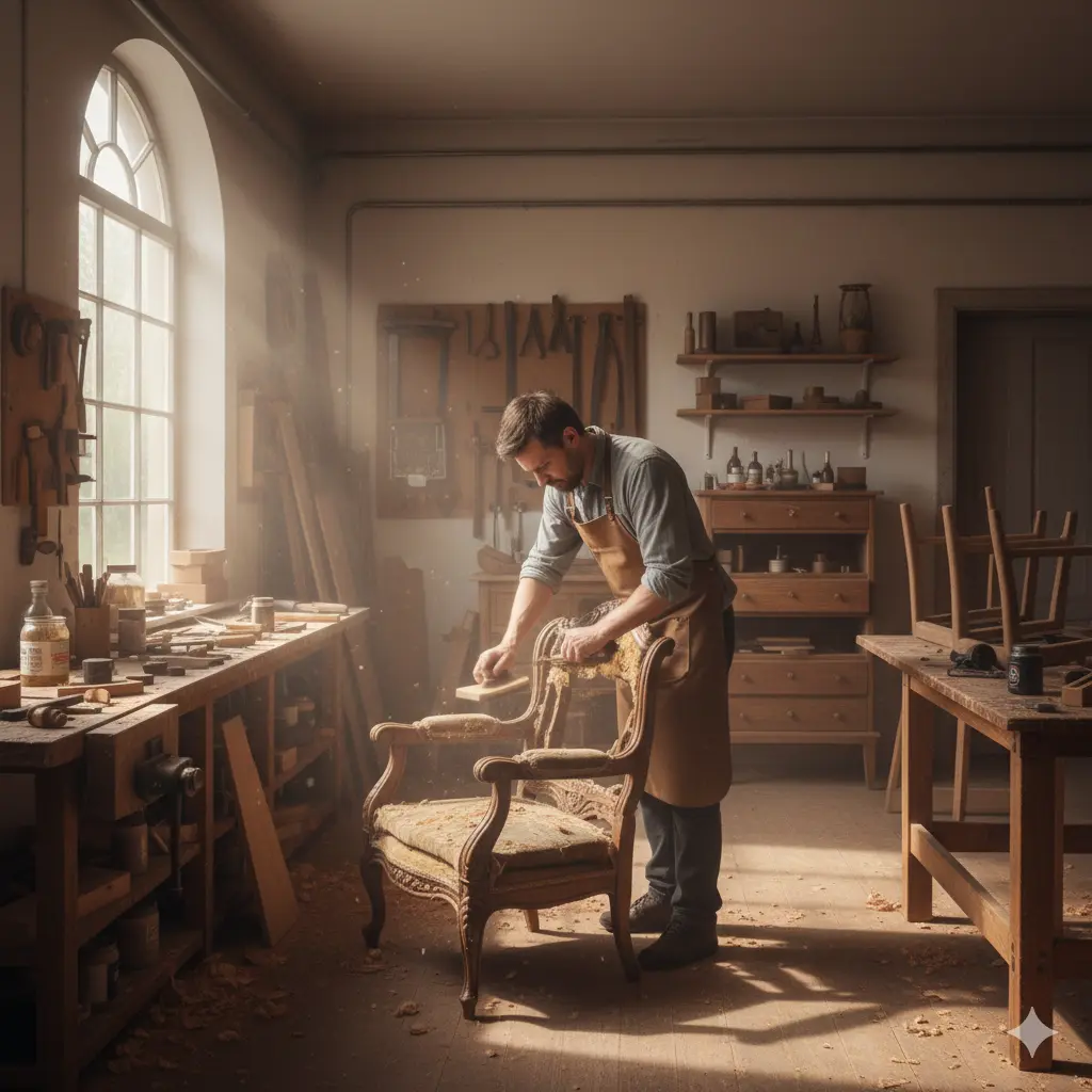 Huonekalujen kunnostus Joensuu – Koivu & Kupari Puusepät