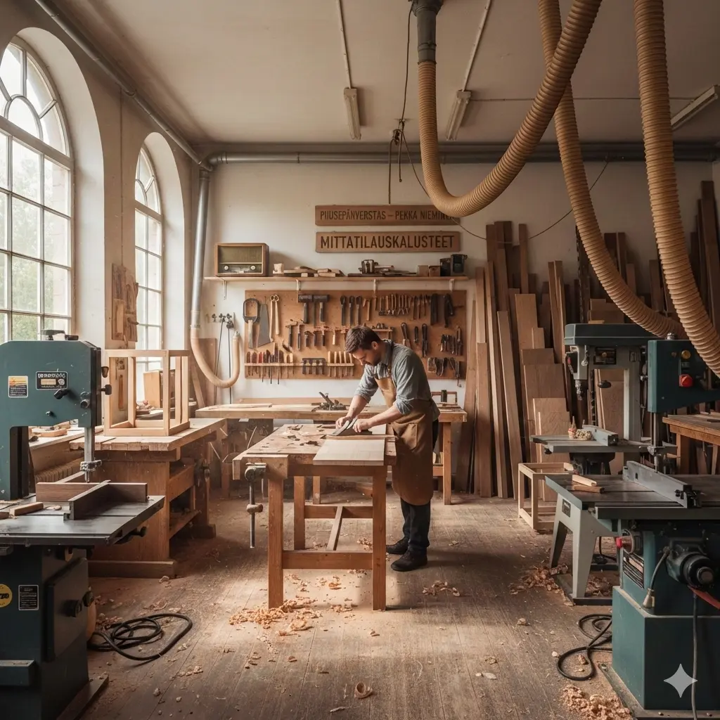 Mittatilauskalusteet Joensuu – Koivu & Kupari Puusepät